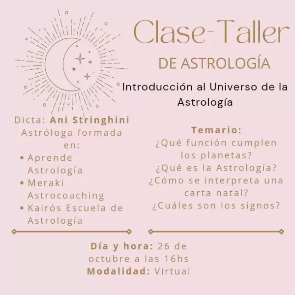 Taller de Astrología